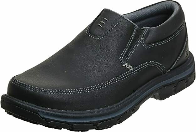 ？ Skechers Men's Segment The Search Memory Foam Leather Shoes 64261