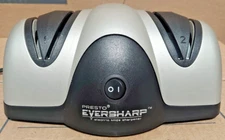 CLEAN PRESTO Eversharp Electric Knife Sharpener #0880002, Tested & Working.