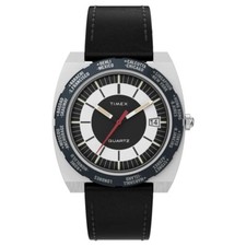 Timex World Time 1972 Reissue Classic 39mm Vintage Inspired Watch TW2V69500