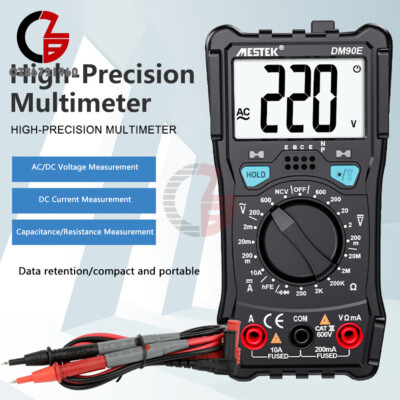 DM90E Digital Multimeter Automatic Intelligent Tester Non-contact AC/DC Voltage