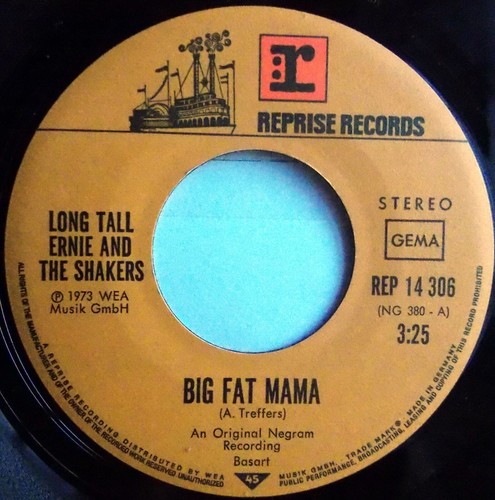 Long Tall Ernie And The Shakers - Big Fat Mama SP - Imagen 3 de 3