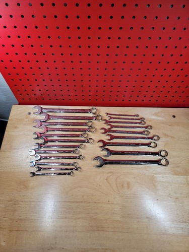 Silver Eagle RCSE 21-Piece MM & SAE Standard Wrench Set 8-19mm & 1/4"-3/4"