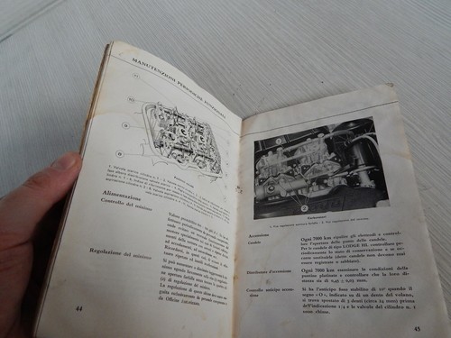 MANUALE USO MANUTENZIONE ORIGINALE LANCIA FULVIA 2C 1966 - Foto 9 di 12