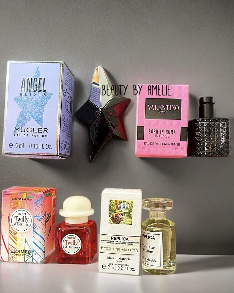 Mini Travel-Size Luxury Perfume Set for Women - Valentino & Dior Inspired 4-Piece Collection