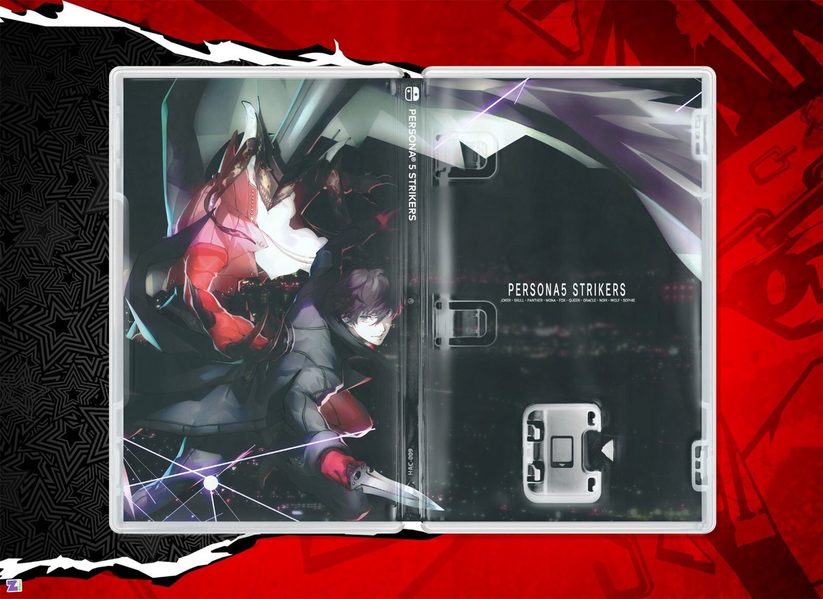 Persona 5 Strikers COVER ART: Replacement Insert / Case for