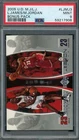 Michael Jordan Lebron James 2005 Upper Deck Basketball Card #LJMJ3 Graded PSA 9