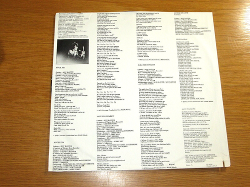 70s SOUL/ROCK/DISCO LP - CERRONE V - ATLANTIC 19250 - "ANGELINA" - Picture 3 of 3