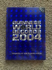 Guinness Book Of World Records 2004. HARDBACK 288 pages. Hundreds Of New Records