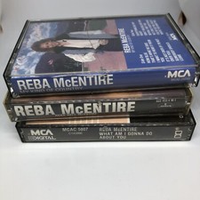 Lot Of 3 Reba McIntyre Cassette Tapes