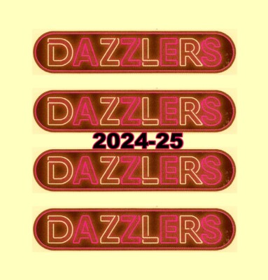 2024-25 Dazzlers variations lot, complete your set. $2 ship + .25¢ combined