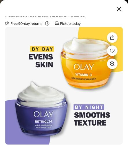 OLAY REGENERIST HYDRATING MOISTURIZER Vitamin C+ Peptide 24 Hour Moisturizer - Picture 3 of 9