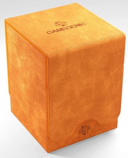 GAMEGENIC WATCHTOWER 100 XL CONVERTIBLE DECK BOX ORANGE HOLDS 100 CARDS NEW