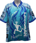 Unisex Lavaman Triathlon Kona Hawaii Swim Bike Run Cycling Full Zip Shirt W-Xxl