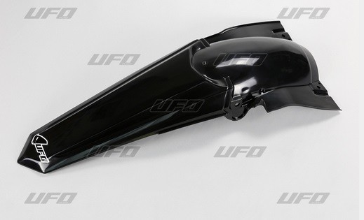 Garde-boue arrière UFO noir pour motocross Yamaha YZ250F de 2010 à 2013