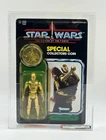 STAR WARS THE POWER OF THE FORCE SEE-THREEPIO C3PO AFA GRADED 1985 KENNER