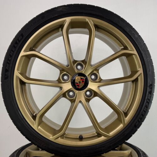Porsche Boxster Cayman 982 718 20 Zoll Felgen Sommerräder Sommerreifen #C572 - Bild 4 von 7
