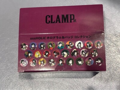 xxxHOLiC Can Badge Set of 26 Boxed CLAMP Exhibition Hologram
