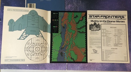 Star Frontiers Night Hawk Adventure Lot Of 3 SFKH1, SFKH2, SFKH3 - Picture 11 of 15