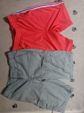 LOT OF 2 BOYS Champion Red and Cherokee Gray SHORTS Size 10