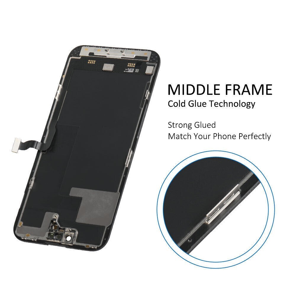 Kit écran LCD + Vitre Tactile Pour IPhone 14 Plus - Compatible Avec Châssis - Marque KOMI - Neuf