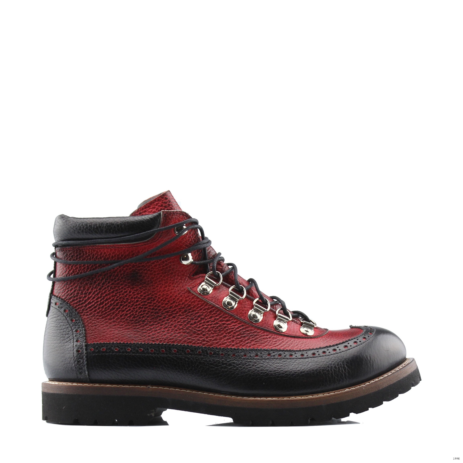 LUXURY CALZATURA UOMO STIVALETTO - PELLE ROSSO+NERO - STIVALETTO 199E f19bd4 LUXURY CALZATURA UOMO STIVALETTO - PELLE ROSSO+NERO - STIVALETTO 199E f19bd4