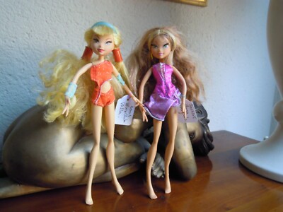 Choose A 2 Dolls Winx Club Jakks Pacific Stella And Flora Ebay