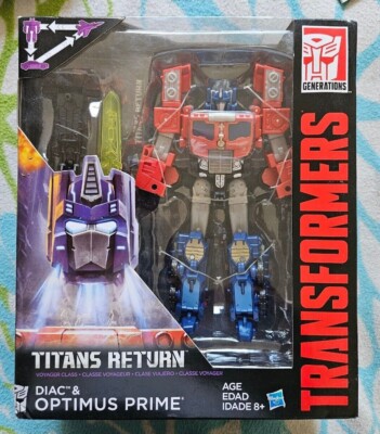 Transformers Titans Return Optimus Prime Diac Misb VOYAGER