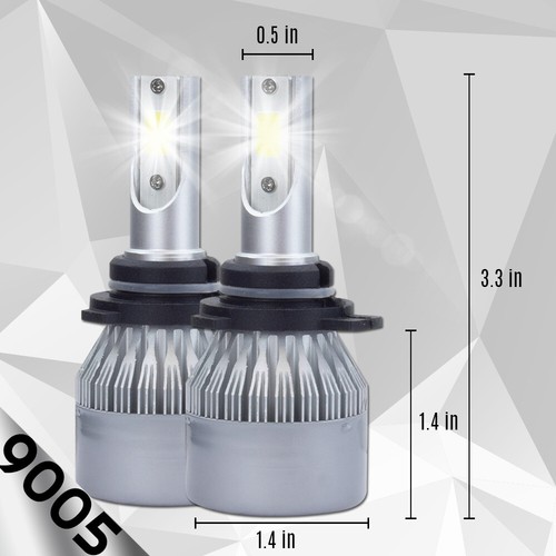 Kit de conversión de faros LED HID XENTEC 9005 HB3 6000 K para Toyota RAV4 2012-2015 - Imagen 7 de 12