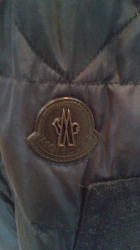 MONCLER MEN DOWN WINTER JACKET SIZE S BLACK COLOR - Picture 4 of 14