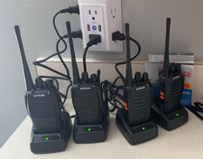 4 Pack Set Long Range Walkie Talkie 16 Channel Two Way Radio Charge Waterproof