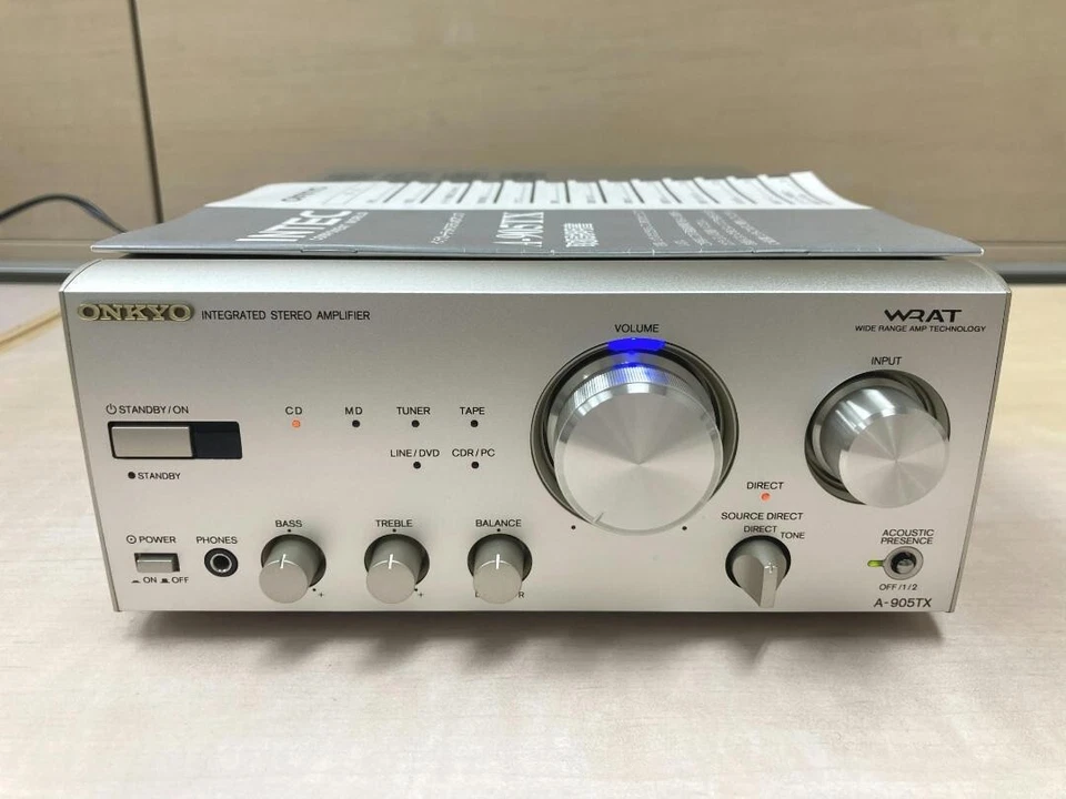 ONKYO A-905TX  Good Operation And Condition Japan - Image 2 of 4