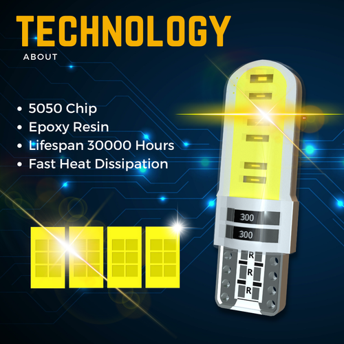 Audi A6 C6 Headlight Bulbs 2004-2011 Xenon White Fog Side Light 100w Led Hid 12v - Picture 14 of 20