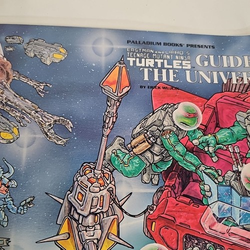 Tmnt Guide to the Universe Palladium ORIGINAL 1987 Prototype Printer Proof RARE - Picture 7 of 9