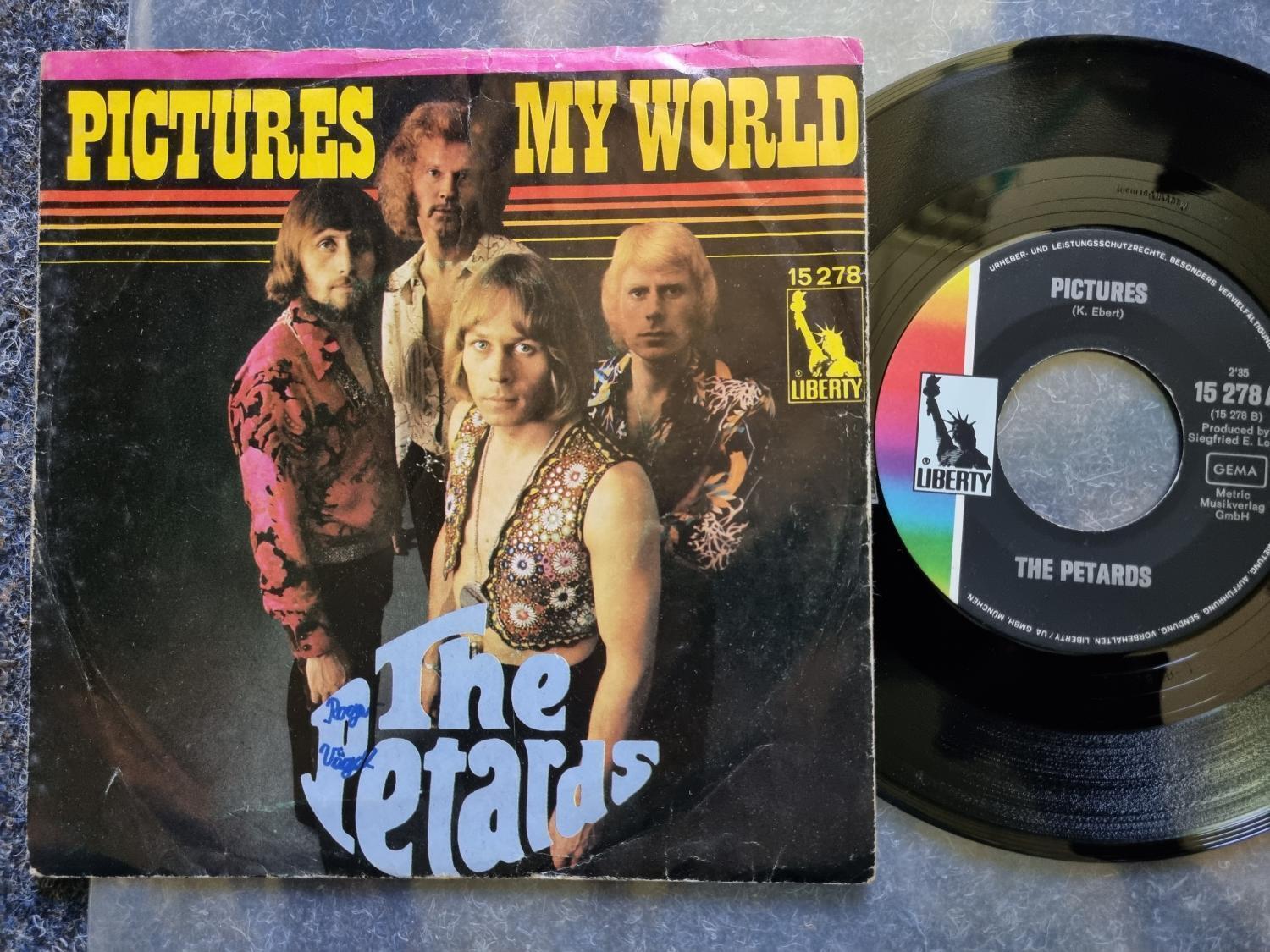 7"" Single Vinyl The Petards - Pictures/ My world Germany