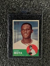 1963 Topps Baseball #141 Manny Mota VG/EX