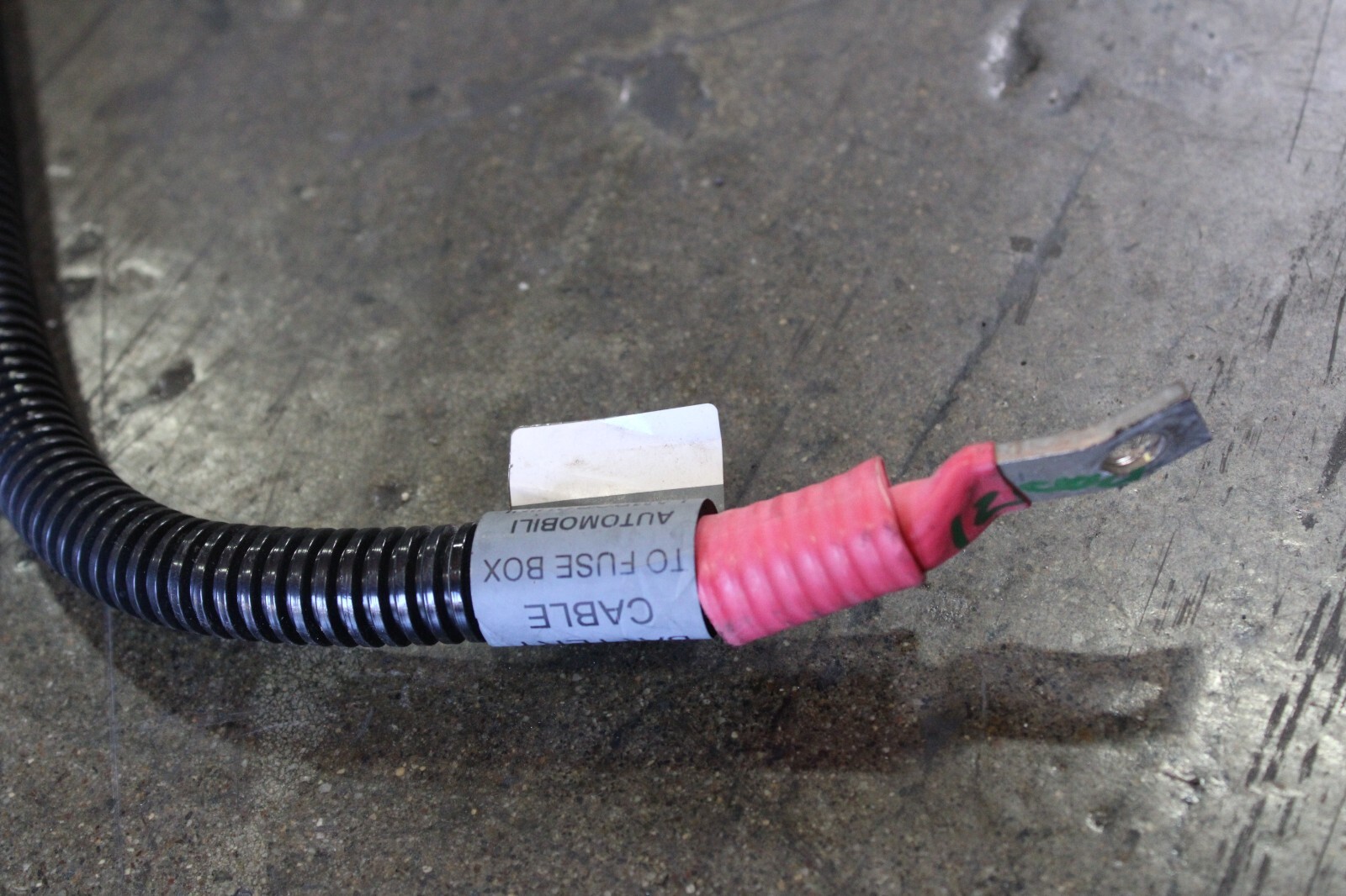 Lamborghini Murcielago, Coupe, Positive Battery Cable, Used, P/N 61008156