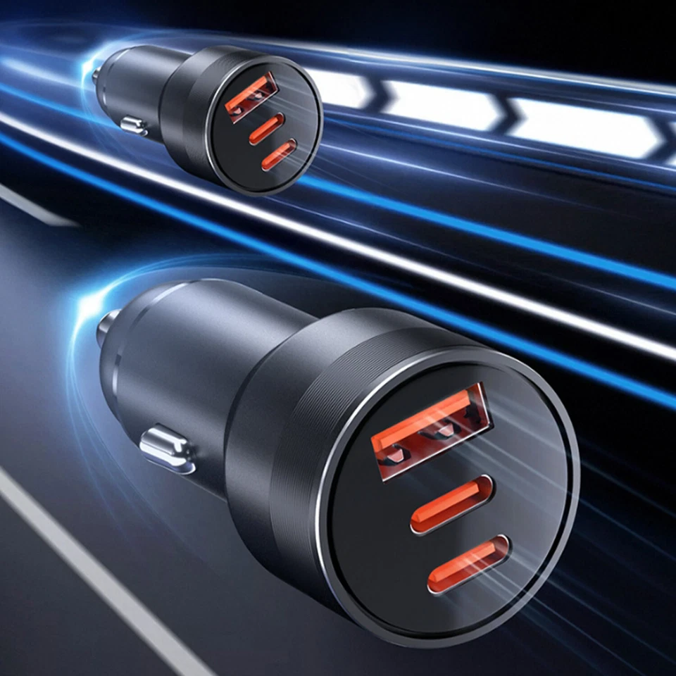 30W Fast Charge USB PD Type-C Car Charger Adapter For iPhone 15 14 13 12 Pro Max - Image 2 of 4