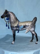 Peter Stone 2009  “Blue River” OOAK Decorator Arabian Windswept Mold