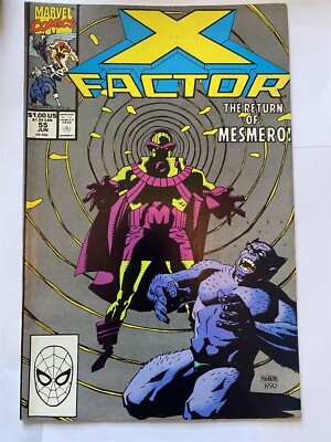 X-FACTOR #55 Marvel Comics 1990 Sehr guter Erhaltungszustand/NM