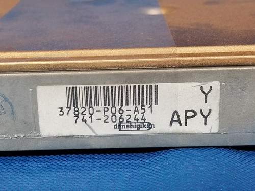 REBUILT PLUG & PLAY 92-95 Honda Civic LX ECU PCM ECM 37820-P06-A51 APY - Picture 5 of 14