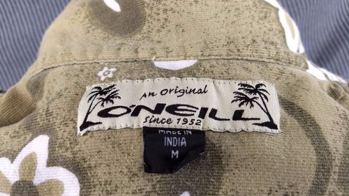 CHEMISE HOMME O'NEILL FLEURIE HAWAÏENNE TROPICALE verte blanche FLEURS M SURF ONEILL - Photo 10/10