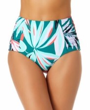 Anne Cole Large Bikini Bottom Swim Floral-Print Zesty Tropical New
