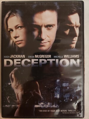 DECEPTION (DVD 2008) Hugh Jackman