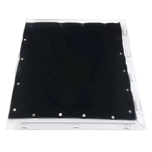 Black Computer Cooler Fan Dust Filter for Case Cover Dustproof Computer Mesh 33x - Afbeelding 6 van 8