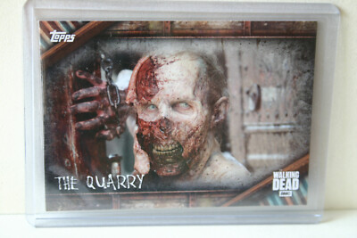 2017 Topps THE WALKING DEAD Season 6 Locations L-2 The Quarry insert card