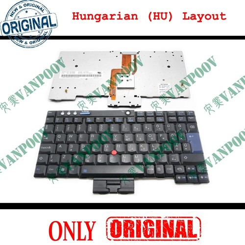 AZERTY French Keyboard for IBM Thinkpad X60 X60S X61 X61S X60T X61T DEN HU Euro - Picture 15 of 19