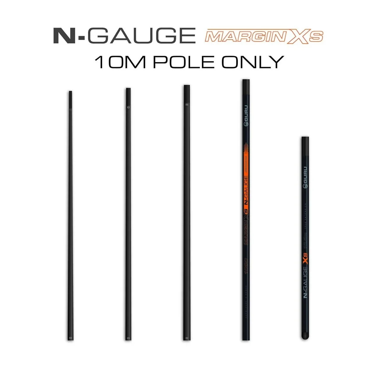 Guru N-Gauge Power XS Zero 500 Margin 10.0m Pole Coarse Fishing Pole NEW