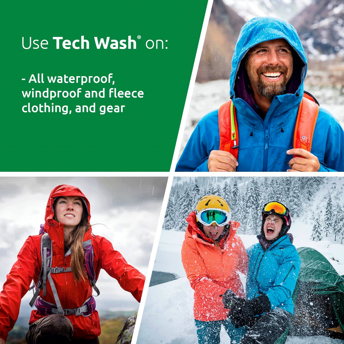 Waterproof Clothes Washing Waterproof Jacket Mountain Warehouse