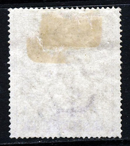 GB Queen Victoria 1860 1d. Manuscrito Lila Postal Fiscal SG F9 (Spec L109) Cxl - Imagen 2 de 2