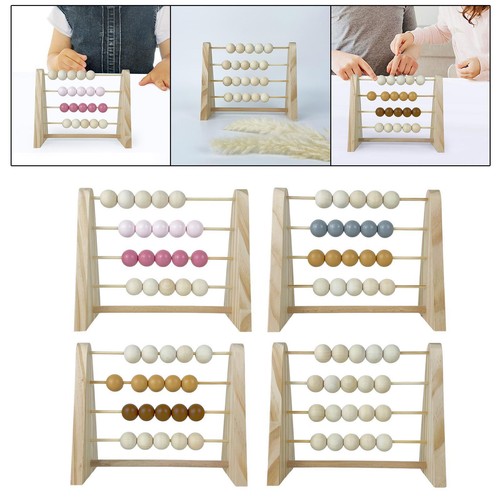 Produktbild von Abakus Aus Holz Mit 17 Reihen, Chinesischer/japanischer Taschenrechner, Zählwerkzeug Mit Reset